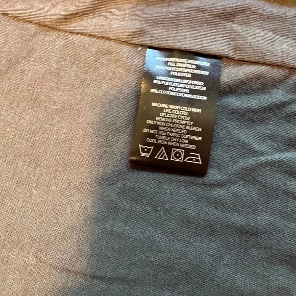 MNY Womens Gray Sherpa Jacket Pockets Size Small - Picture 3 of 11